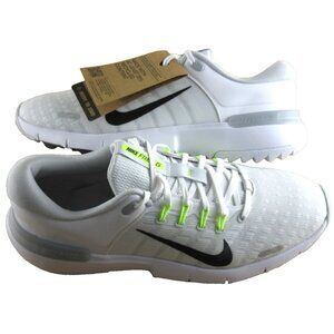Nike Men's Free Golf NN Golf Shoes Size 12 White Black Pure Platinum NEW